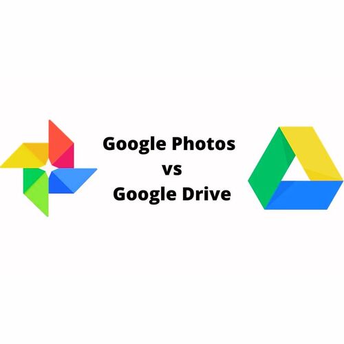 google drive vs google photos